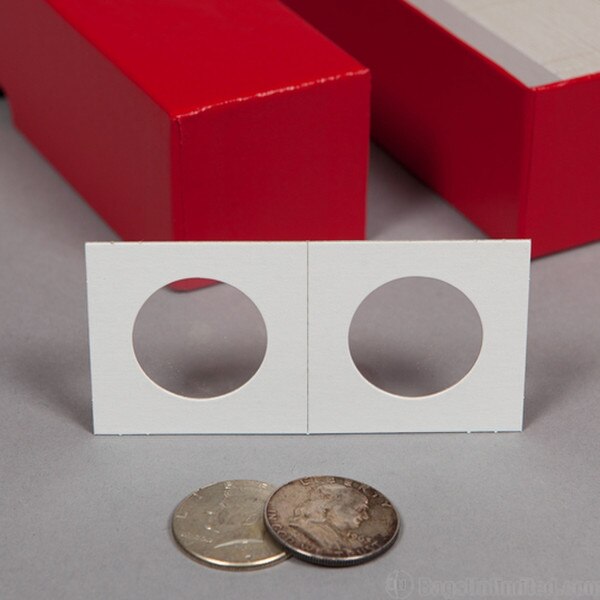 Boxed Half Dollar Coin Flips - 100